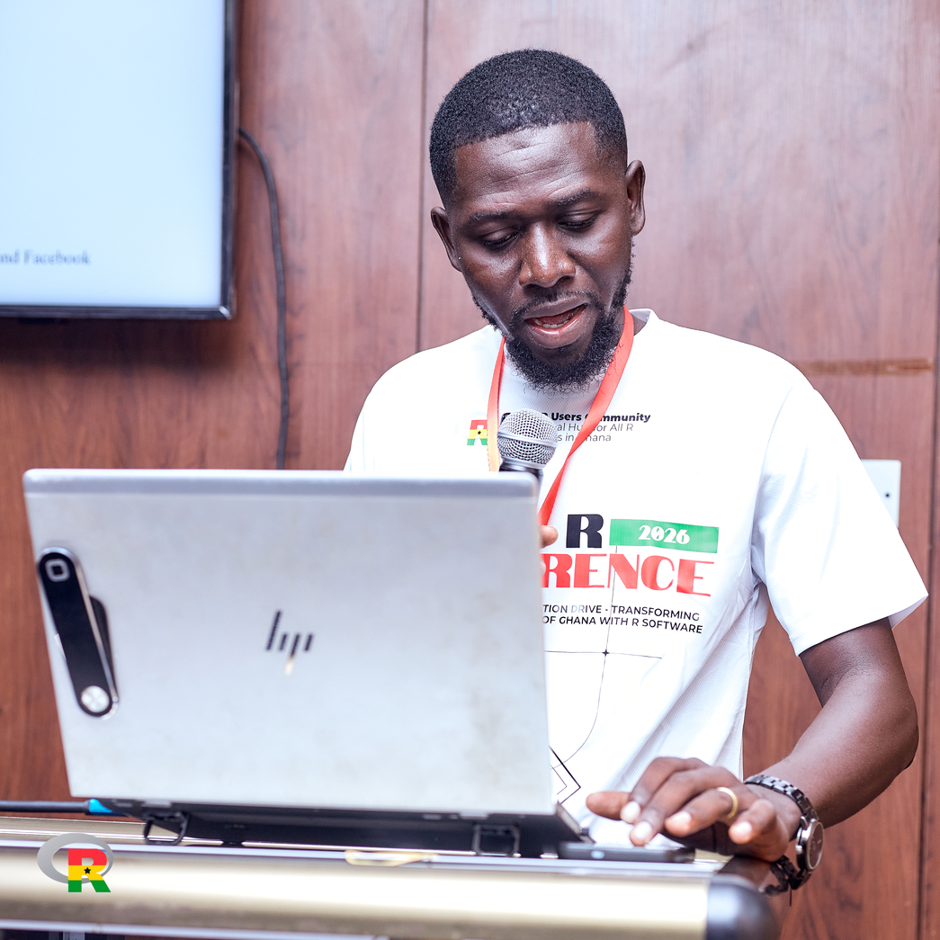 Francis Mensah Presenting