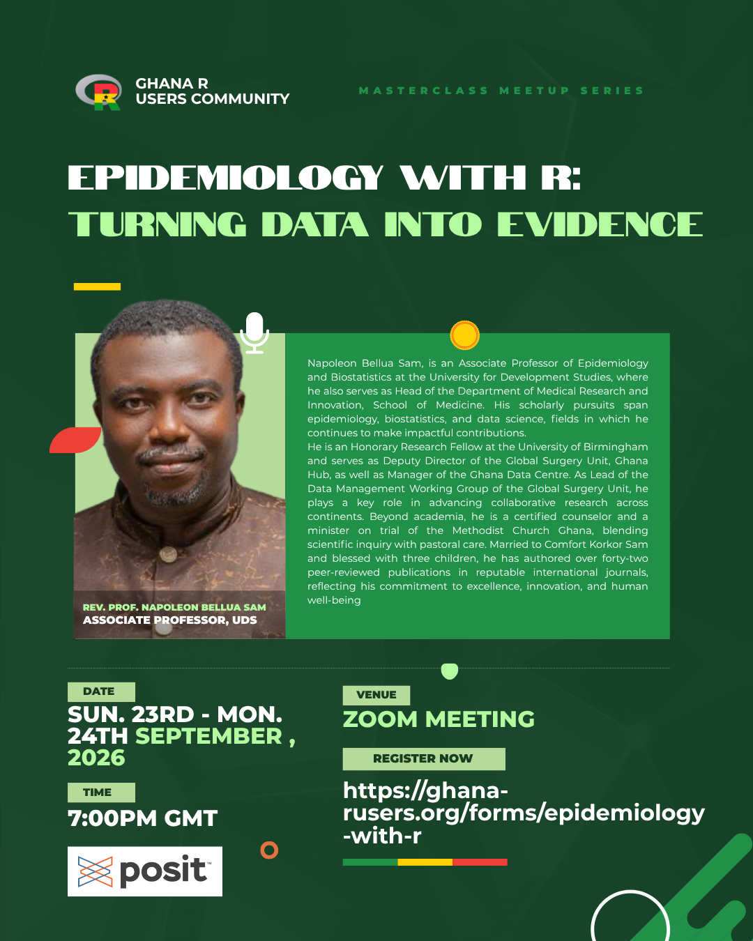 Epidemiology with R: Turning Data into Evidence